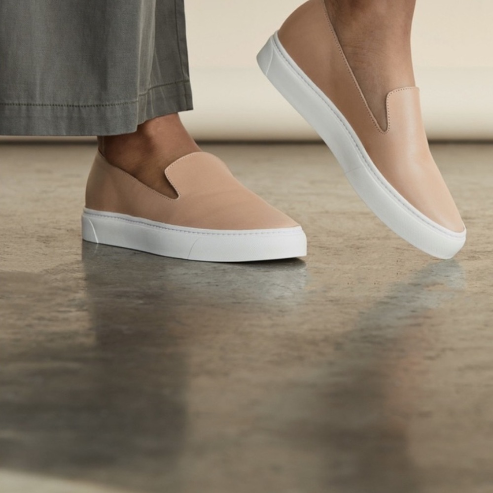 Nisolo Luna Leather Vibram Slip On Sneaker